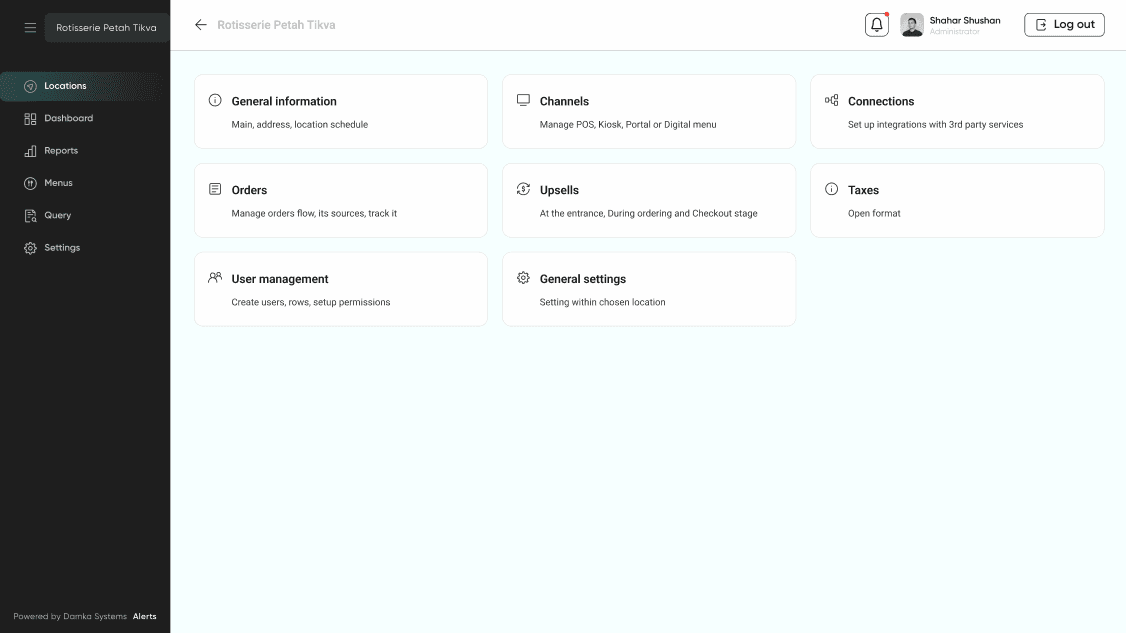 SaaS Multi-Platform Restaurant Management – Admin Panel screenshot 4