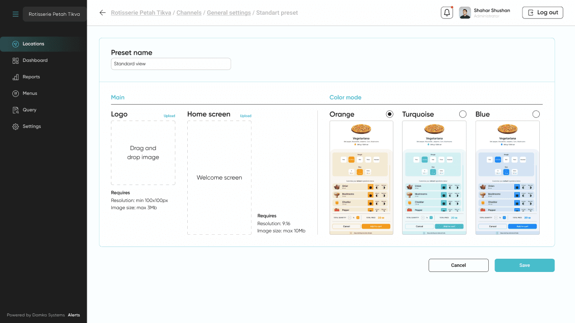 SaaS Multi-Platform Restaurant Management – Admin Panel screenshot 5