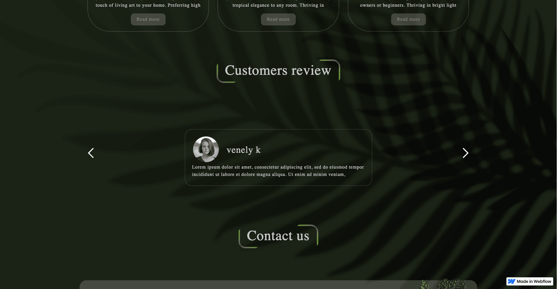 Сайт з Figma на Webflow: CMS, анімації, слайдер screenshot 5