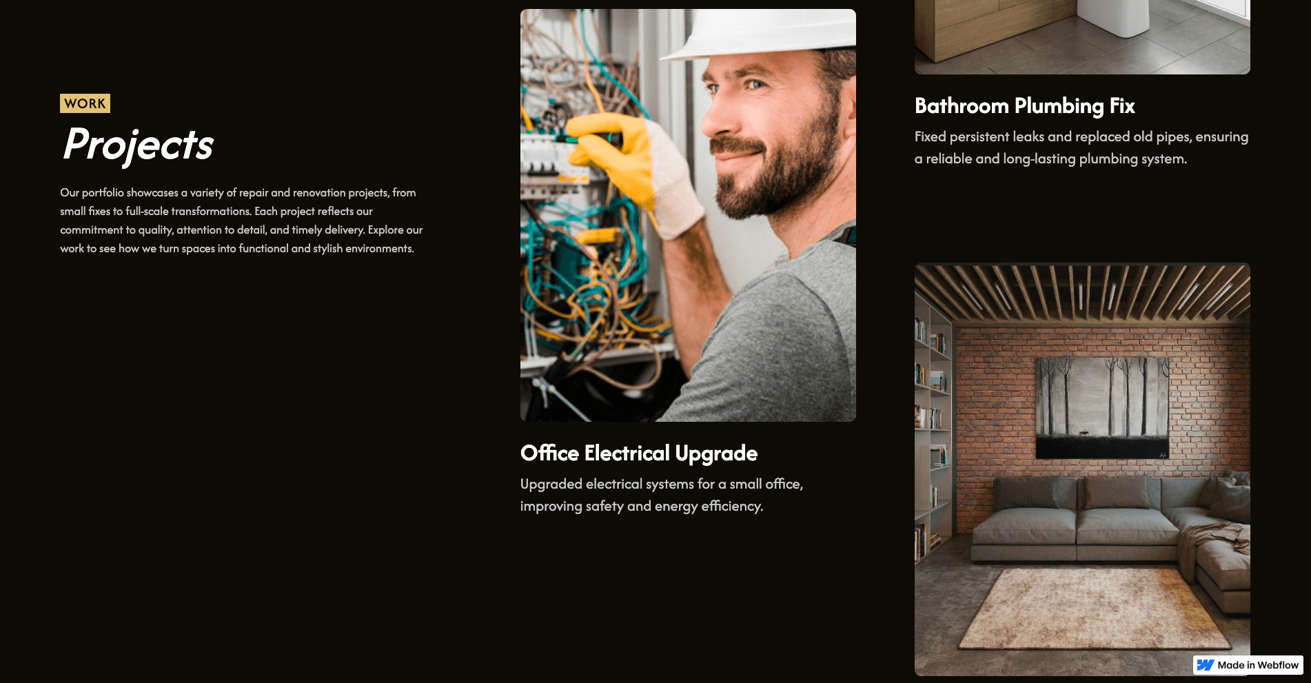 Webflow Project: Website Redesign & Landing Page Design screenshot 4