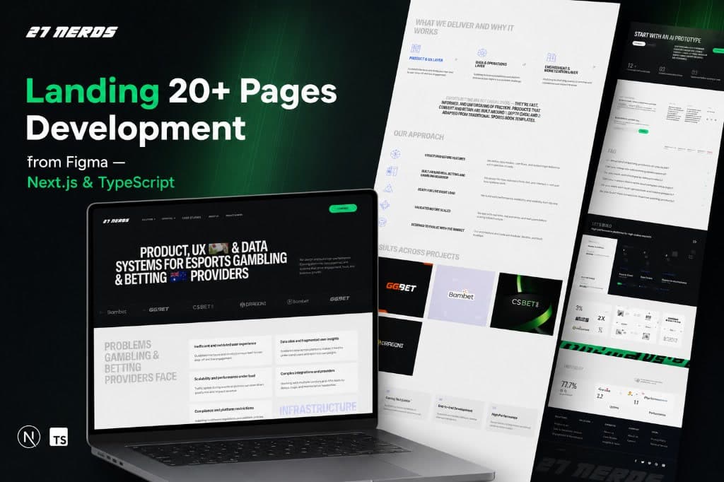 High-End Corporate Website Development — Next.js | TypeScript